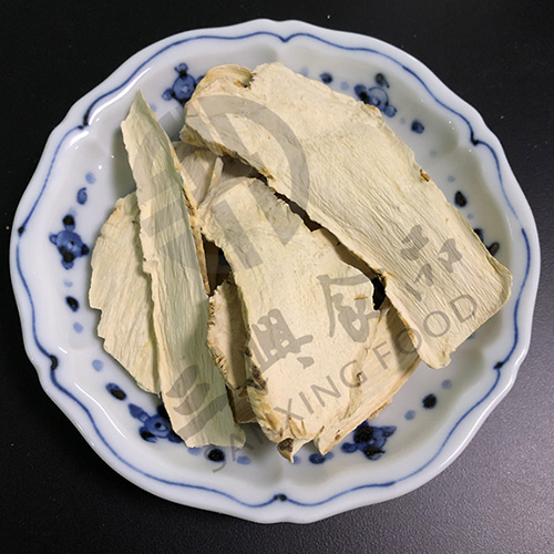 Dehydrated horseradish slices